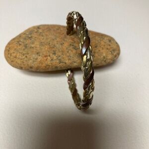 Mixed Metal Unisex Vintage Cuff Bracelet